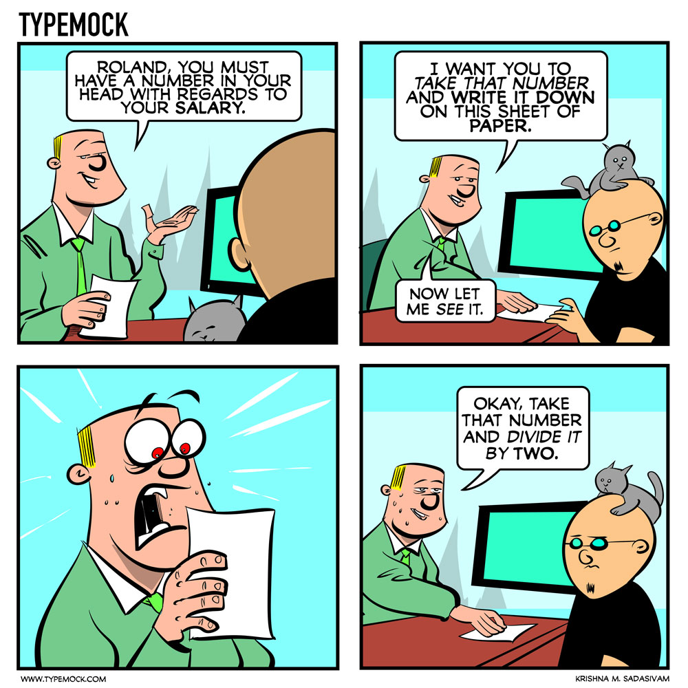 Typemock Comic, Devhumor