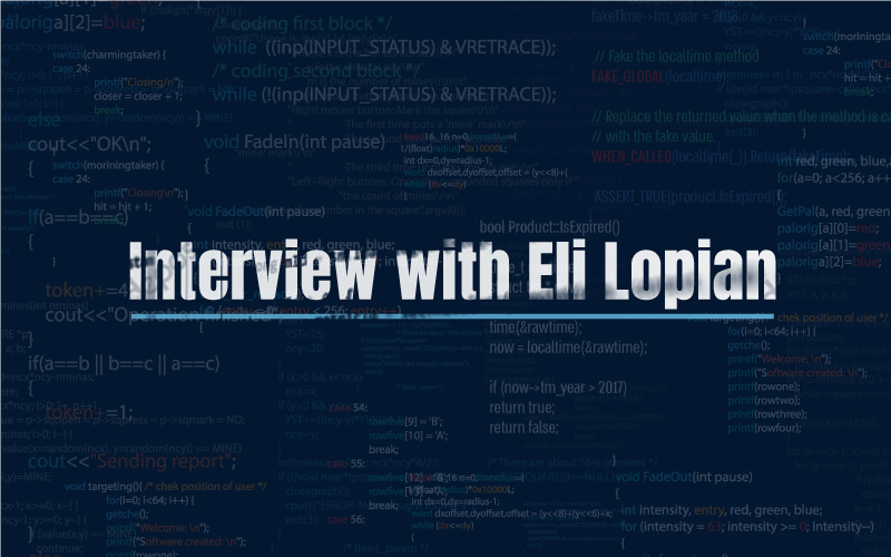 Interview, Eli Lopian, extreme programming, XP,
